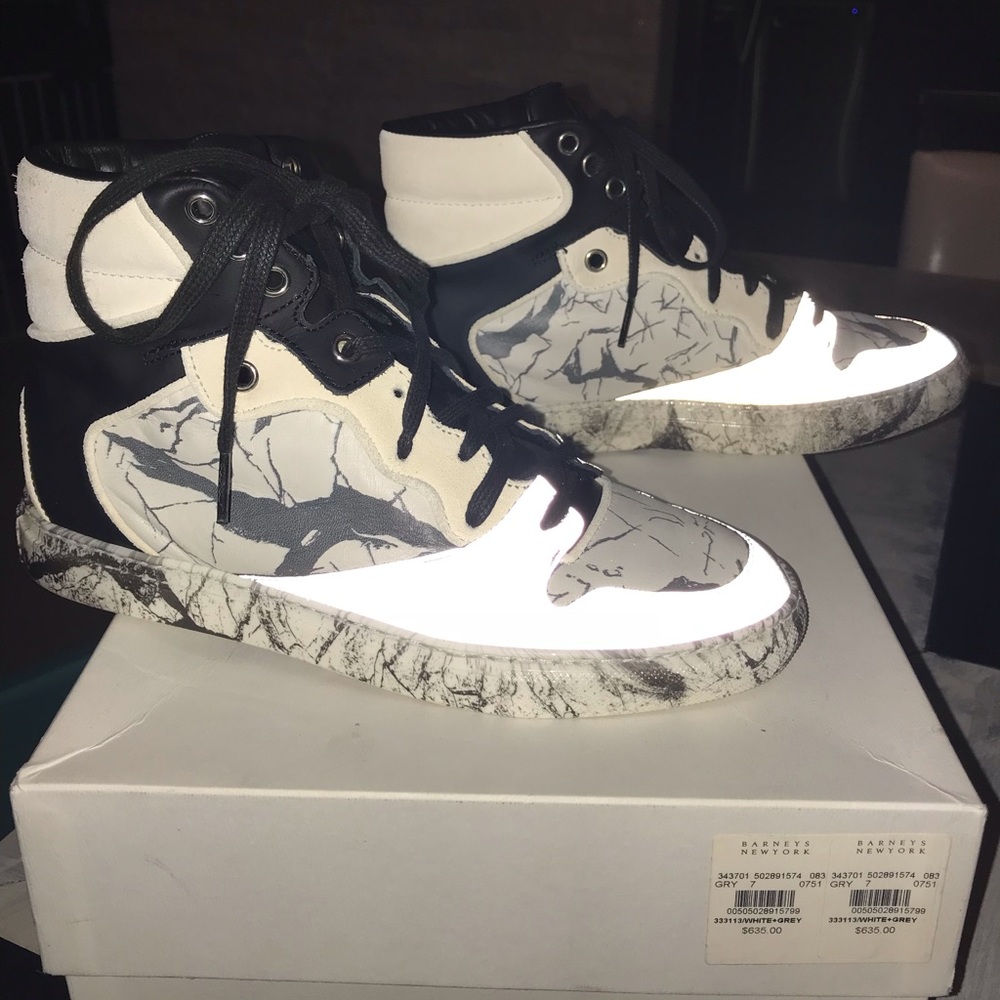 Balenciaga Marble Reflective Sneakers
